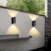 Villa outdoor balcony aisle LED waterproof wall lamp