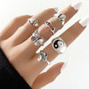 Vintage Bohemian Rings Set