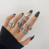 Vintage Bohemian Rings Set