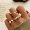 Vintage Bohemian Rings Set